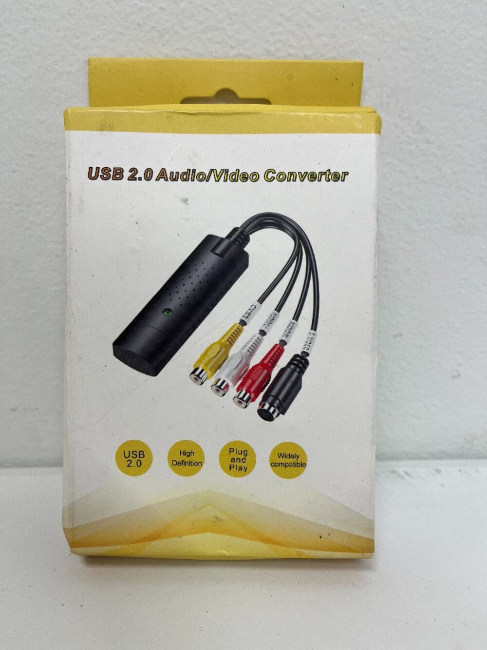 USB 2.0 Audio Video VHS to DVD VCR PC HDD Converter Adapter Digital Capture Card